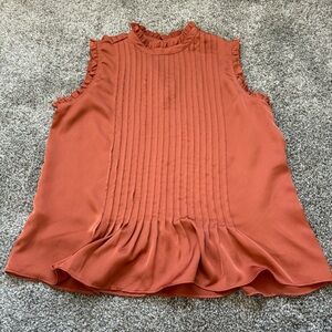 Ann Taylor Ruffle Blouse